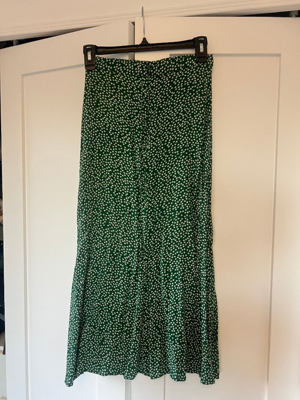 Reformation Green Midi Skirt - Picture 2 of 6